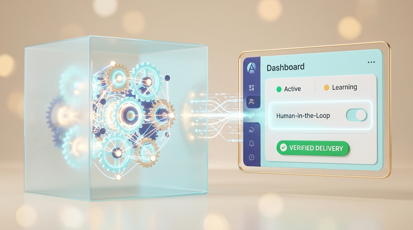 AI Agent 工程 UX 交付：隐藏内部黑盒复杂度，提供清晰控制与验证
