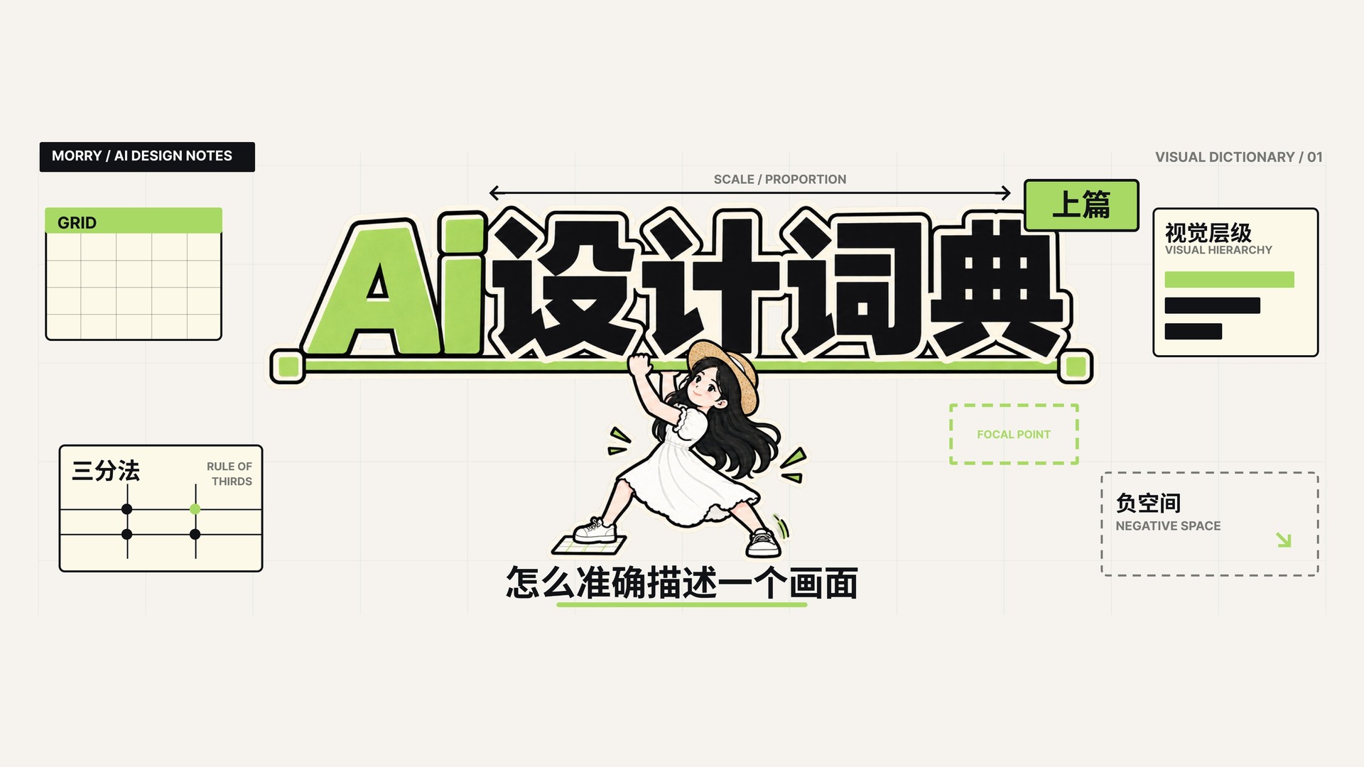 《AI 设计词典(上篇)|怎么描述画面》