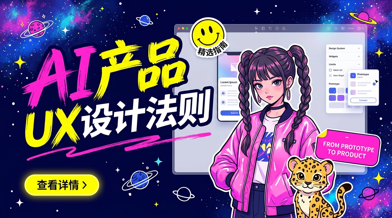 《「UX设计」让 AI 成果从做出来到用起来》