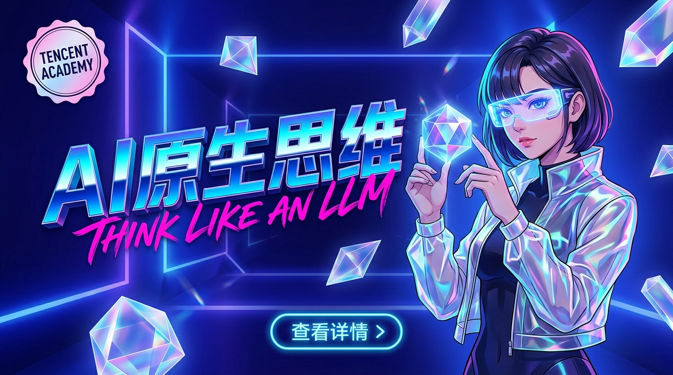 《腾讯学堂:AI 原生思维——像训练大模型一样训练自己》