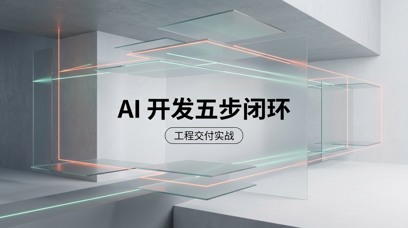 《我的 AI 开发流程：从可行性分析、设计文档到高保真原型与黑盒验证》