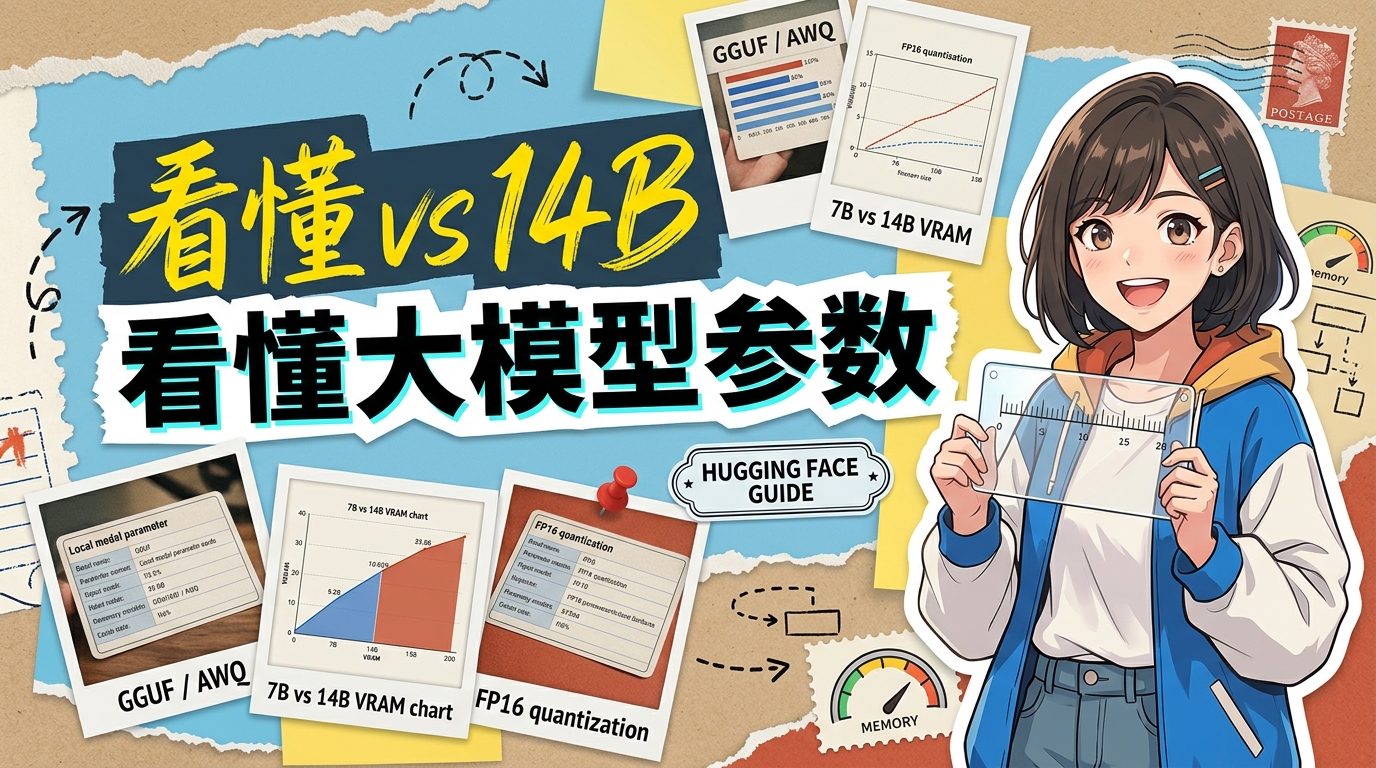 《第一次下载本地大模型,如何看懂 Hugging Face 上的各种参数?》