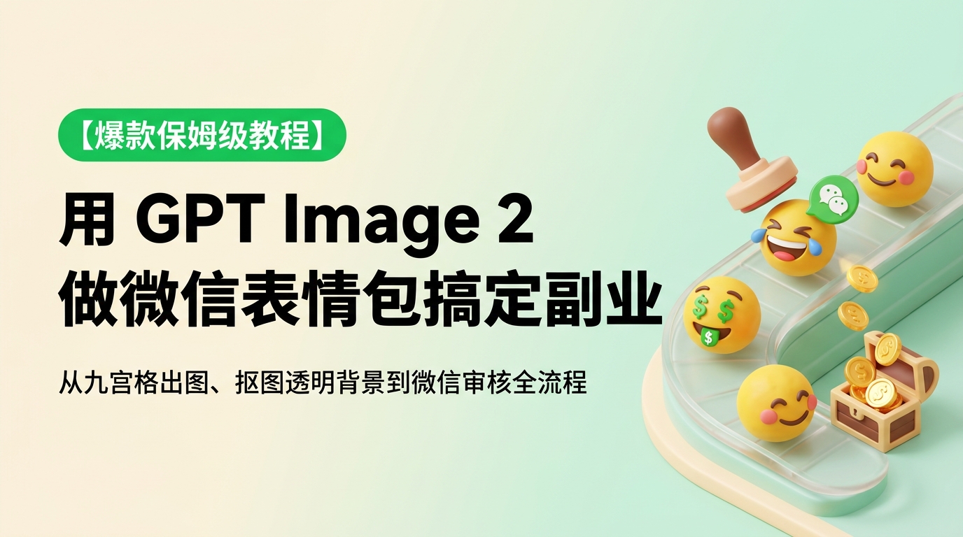 用 GPT Image 2 做微信表情包,保姆级教程来了