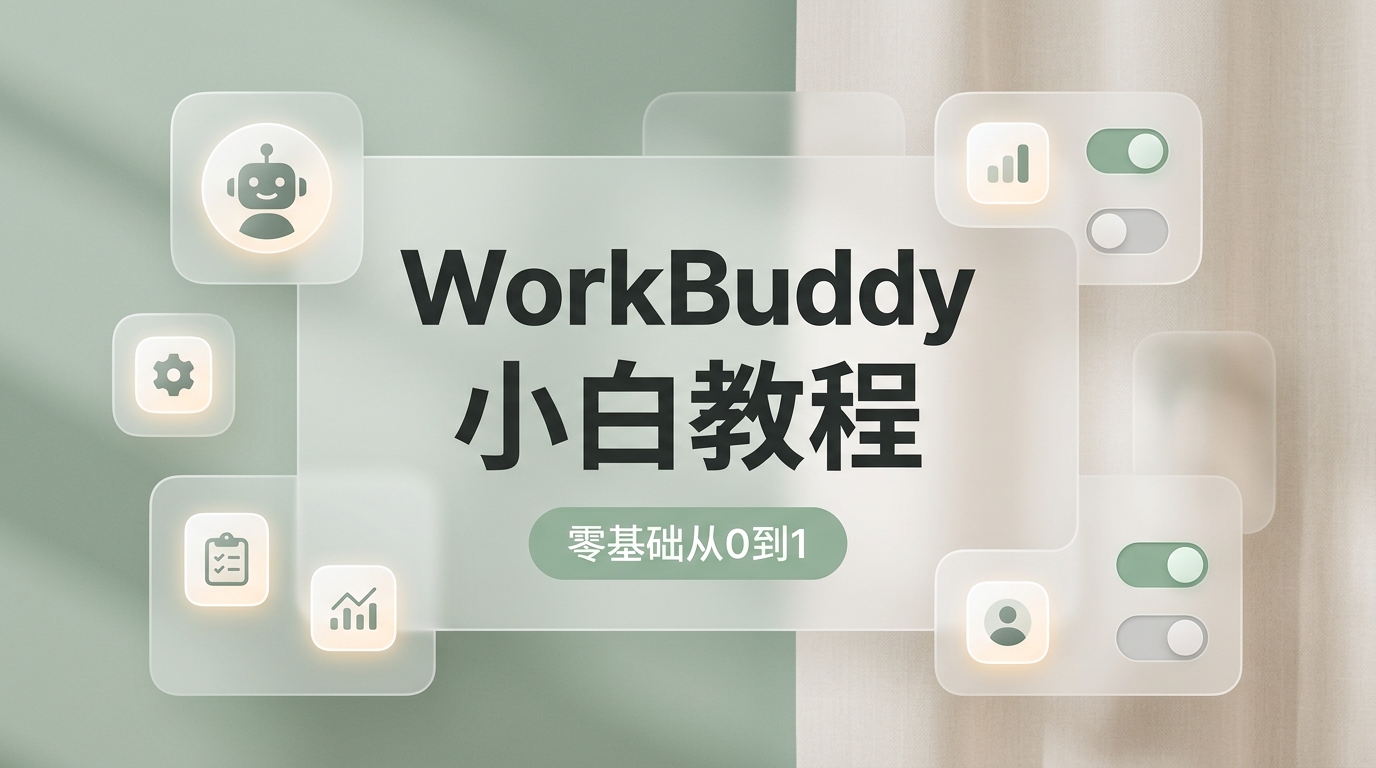 《WorkBuddy零基础小白教程》