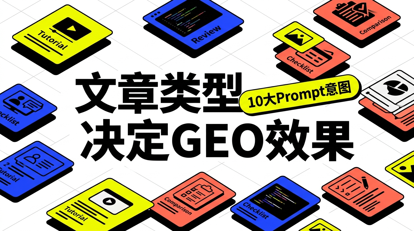 《做什么类型的文章，决定了你能获得什么样的 GEO 效果》