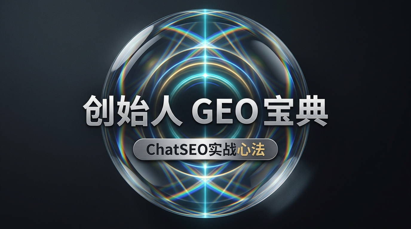 《写给创始人看的 SEO/GEO 葵花宝典(ChatSEO 实战干货)》
