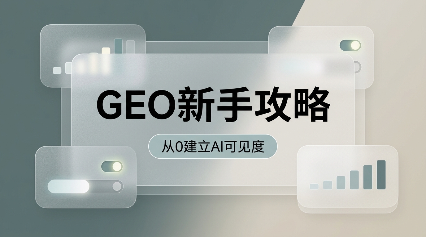 《GEO 新手入门攻略：从 0 建立 AI 可见度》