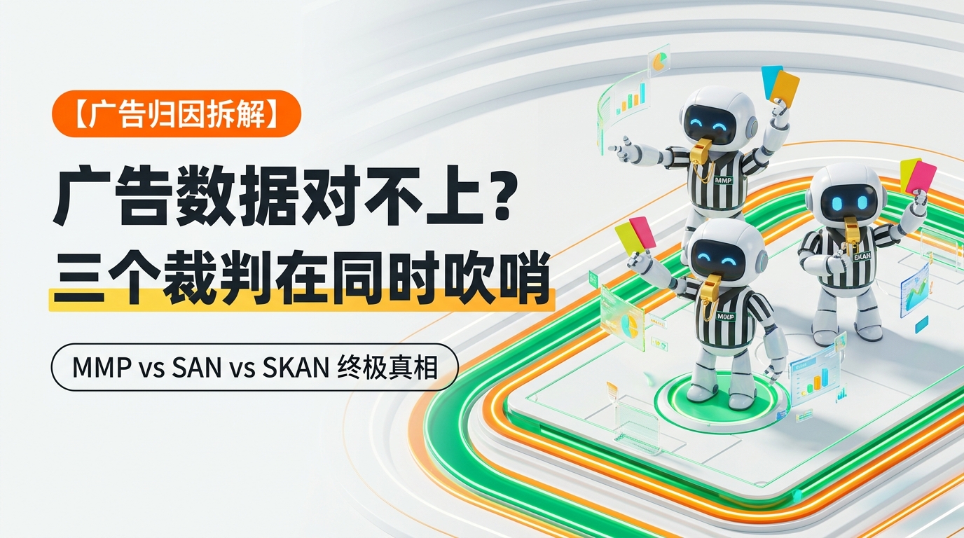 为什么你的广告数据永远对不上?因为有三个裁判在同时吹哨