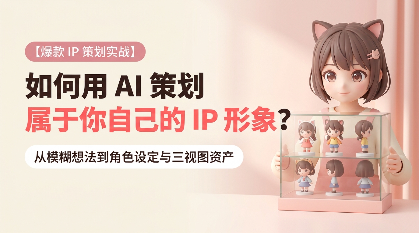如何用 AI 策划属于你自己的 IP 形象?