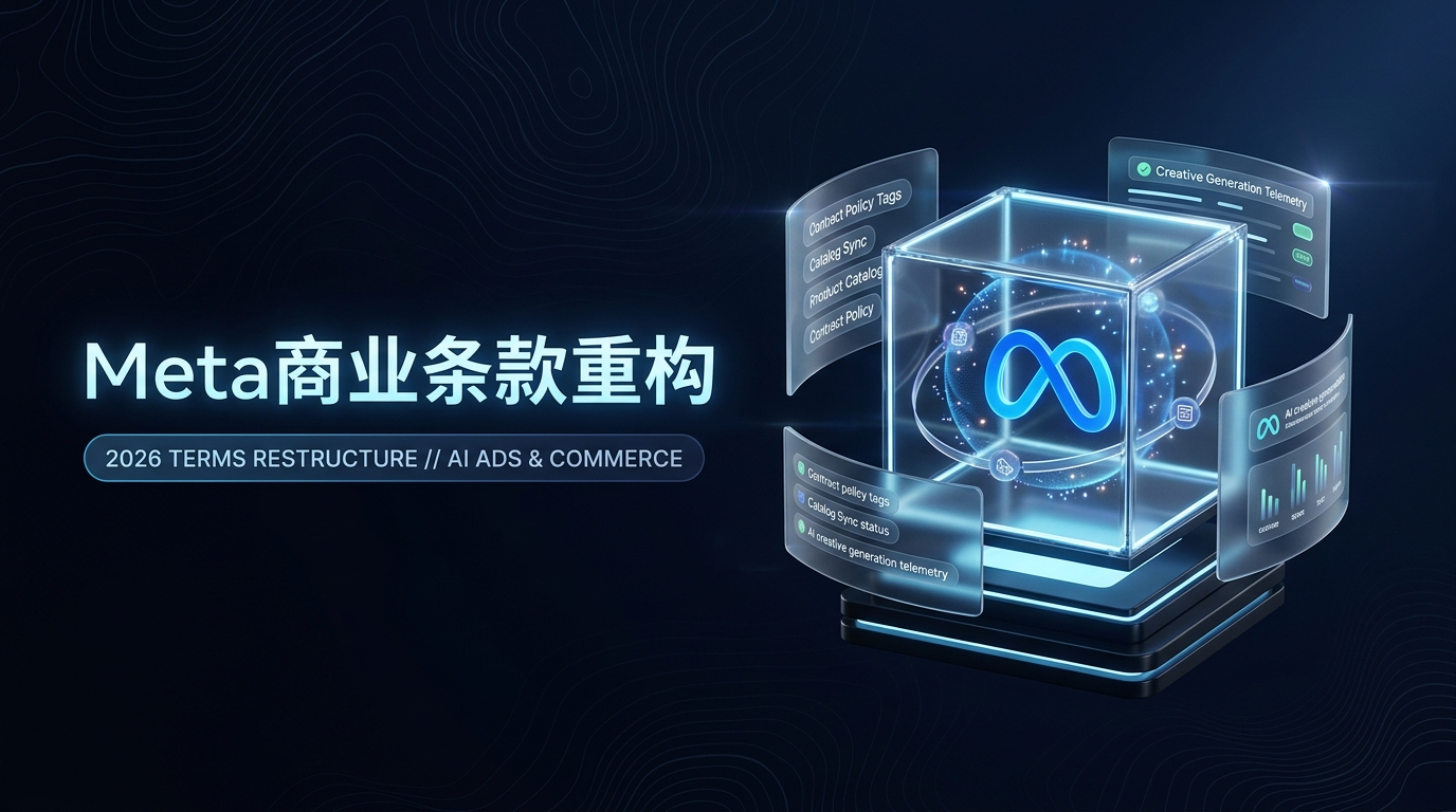 Meta 官方重磅更新：2026 商业条款与 AI 广告合规体系全景重构，六大核心条款深度拆解与出海商家应对指南