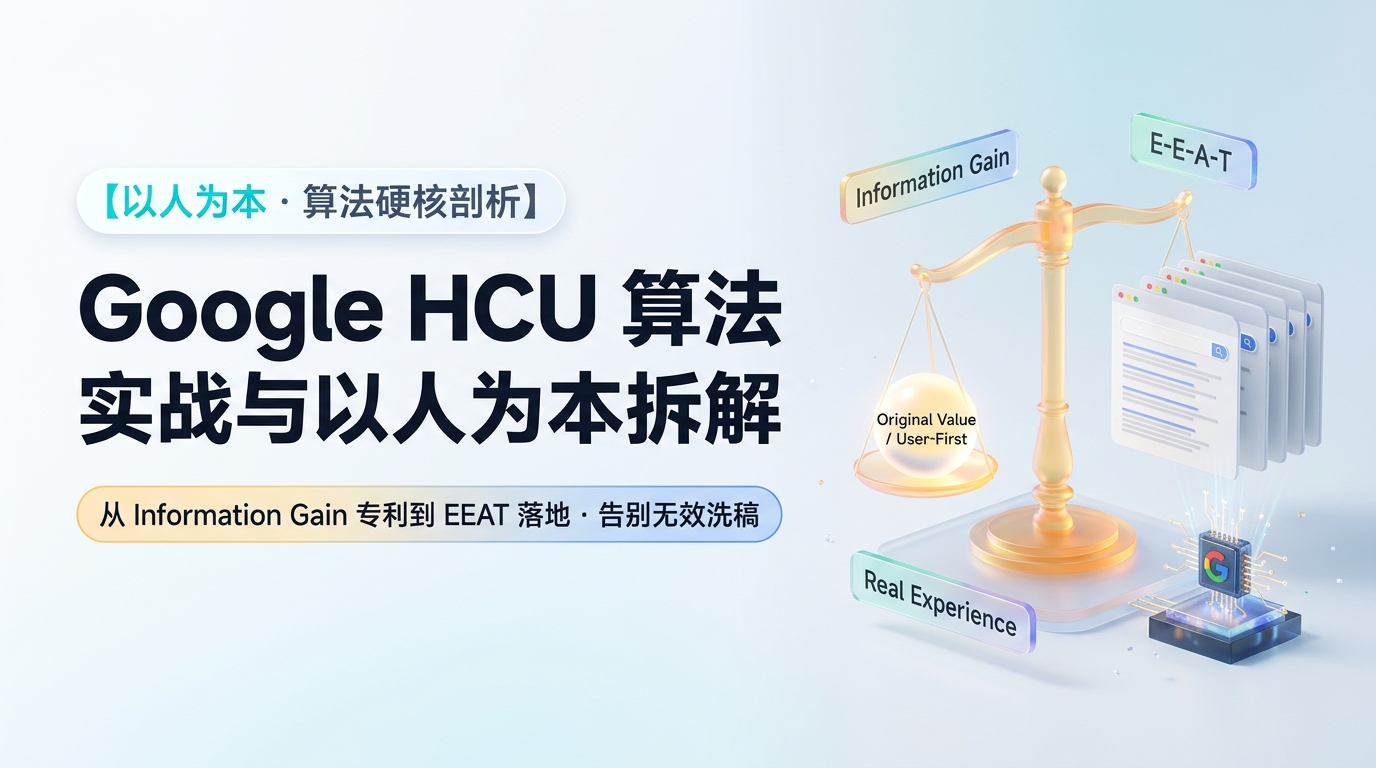 《什么是 Google Helpful Content Update (HCU)？如何创建实用、可靠、以用户为中心的内容》